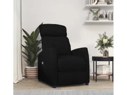 Poltrona elevatória | Poltrona Confortável tecido SHL910588 Preto