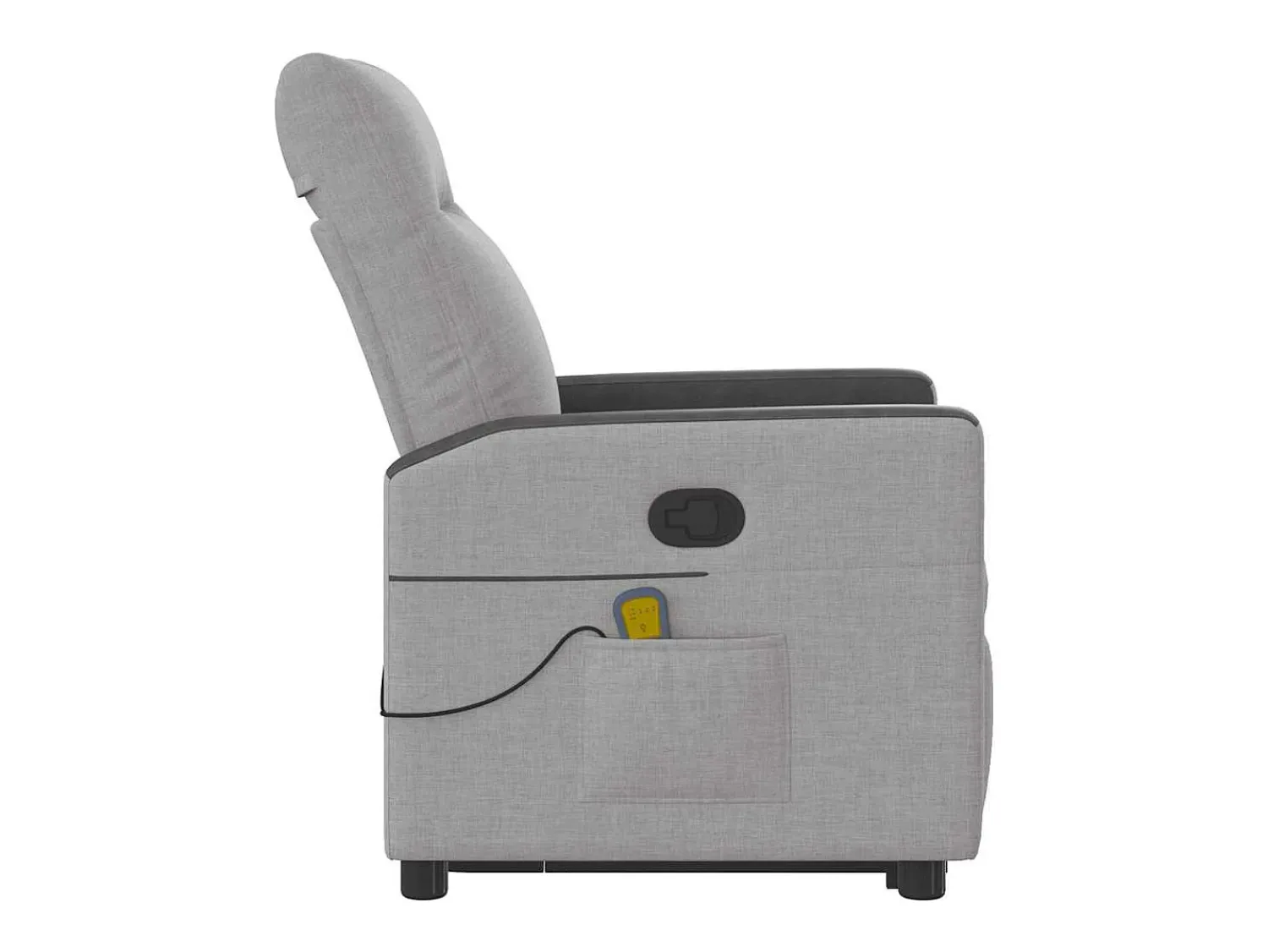 Sale Poltrona elevatória de massagens tecido -nublado SHL805006 Cinzento