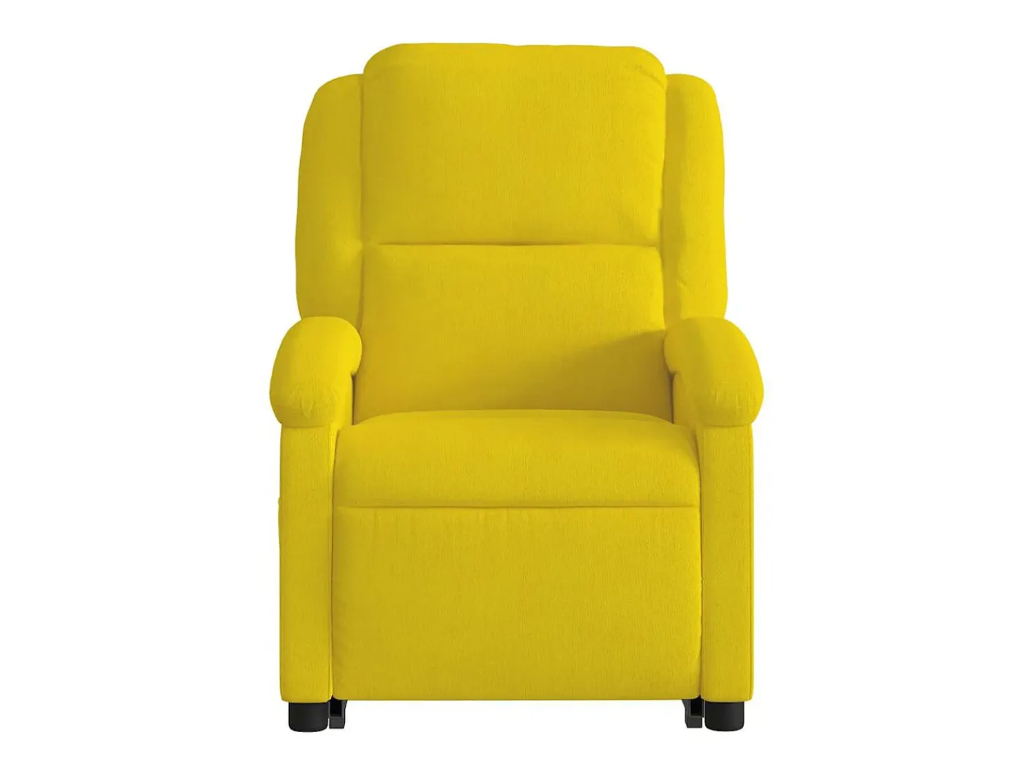 Poltrona| Poltrona elevatória de massagens veludo SHL701237 Amarelo