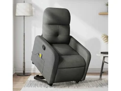 Poltrona* Poltrona elevatória de massagens tecido cinzento-escuro SHL574501 Cinza antracite