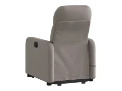 Poltrona* Poltrona elevatória de massagens tecido cinzento-acastanhado SHL509266 Taupe
