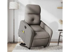 Poltrona* Poltrona elevatória de massagens tecido cinzento-acastanhado SHL509266 Taupe