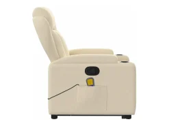 Poltrona| Poltrona elevatória de massagens tecido cor SHL271993 Creme