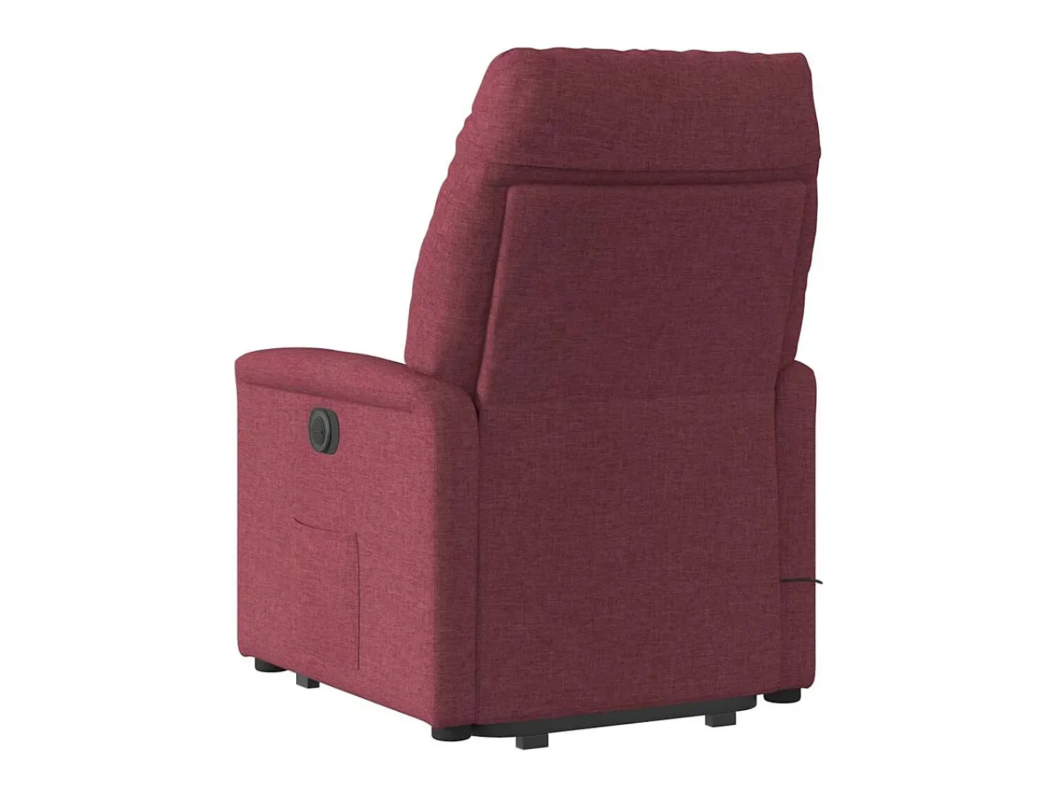 Poltrona* Poltrona elevatória de massagens elétrica tecido tinto SHL697197 Vermelho