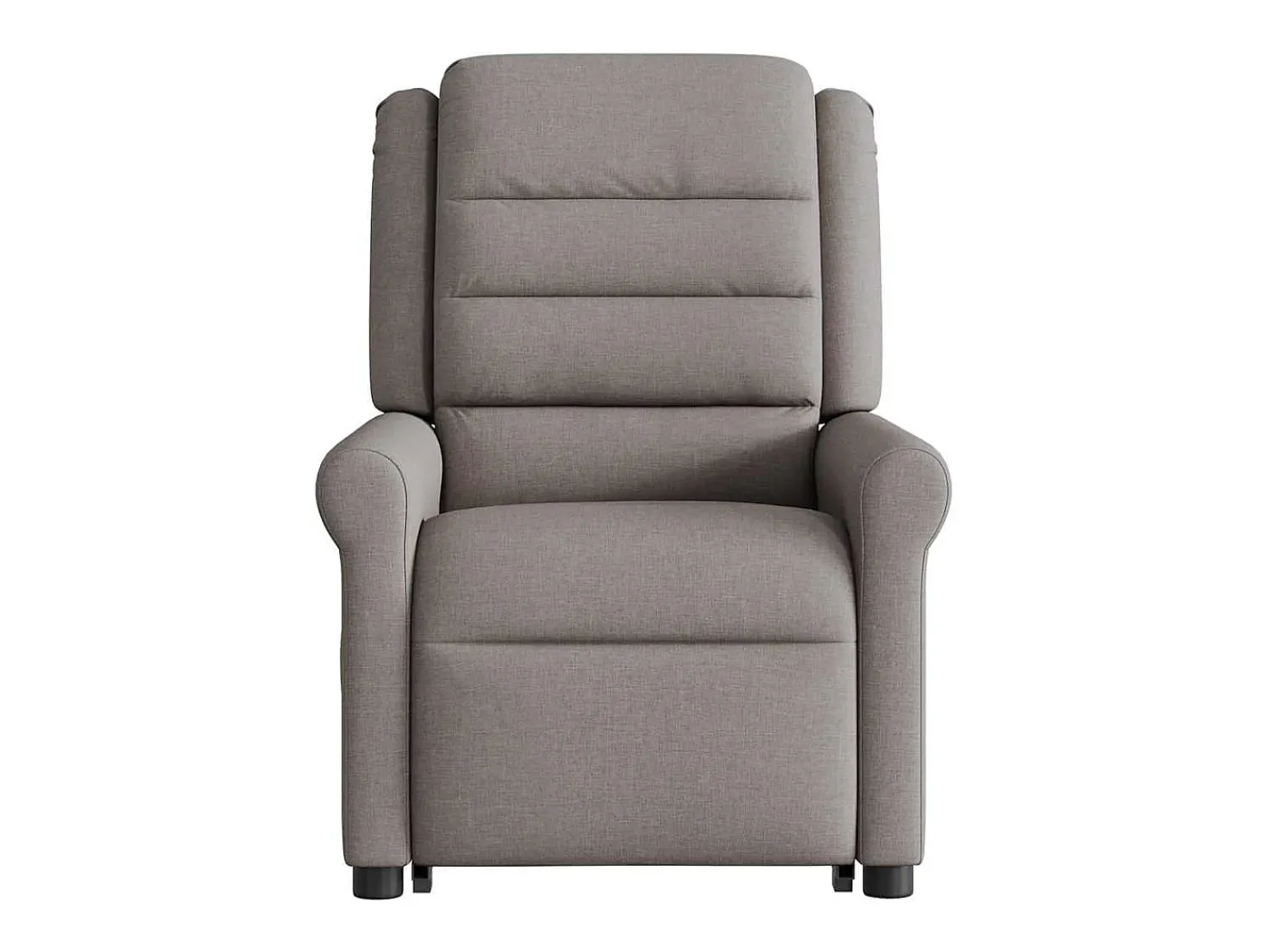 Poltrona elevatória de massagens tecido cinzento-acastanhado SHL972753^ Poltrona