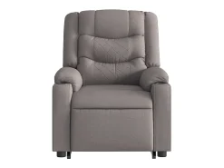 Poltrona| Poltrona elevatória de massagens tecido cinzento-acastanhado SHL189226 Taupe