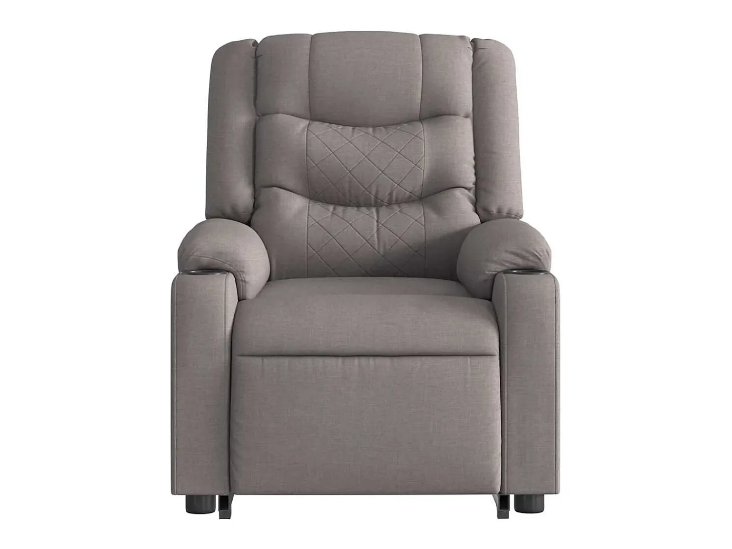 Poltrona| Poltrona elevatória de massagens tecido cinzento-acastanhado SHL189226 Taupe
