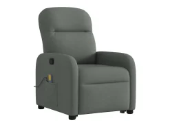 Poltrona* Poltrona elevatória de massagens tecido cinzento-escuro SHL712840 Cinza antracite