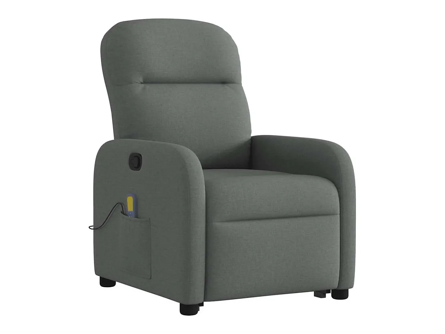 Poltrona* Poltrona elevatória de massagens tecido cinzento-escuro SHL712840 Cinza antracite