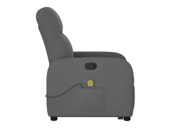 Poltrona* Poltrona elevatória de massagens tecido cinzento-escuro SHL712840 Cinza antracite