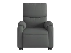 Discount Poltrona elevatória de massagens tecido cinzento-escuro SHL624456 Cinza antracite