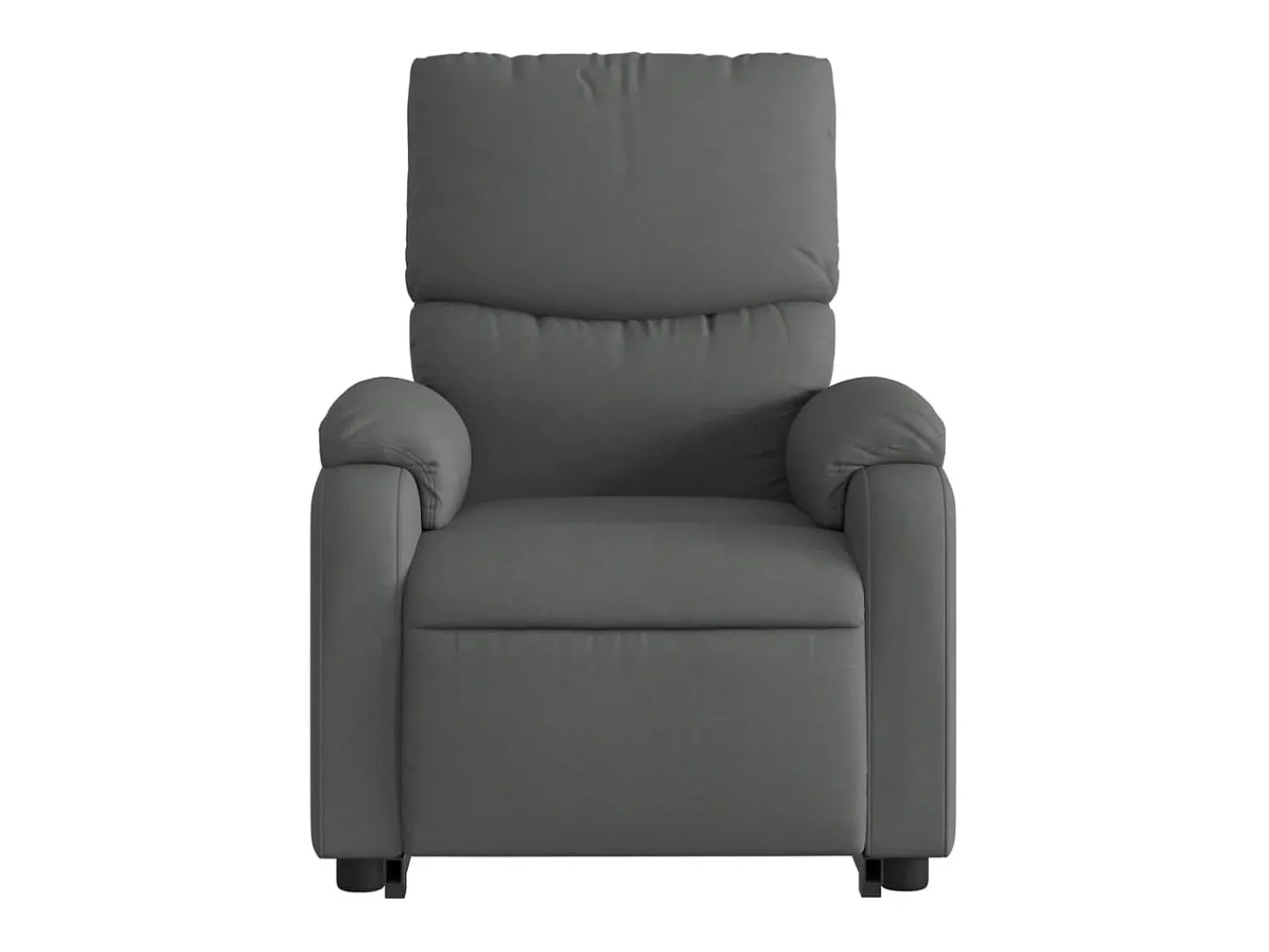 Discount Poltrona elevatória de massagens tecido cinzento-escuro SHL624456 Cinza antracite