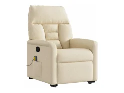 Poltrona| Poltrona elevatória de massagens tecido cor SHL89364 Creme