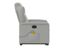 Poltrona* Poltrona elevatória de massagens tecido -nublado SHL153072 Cinzento