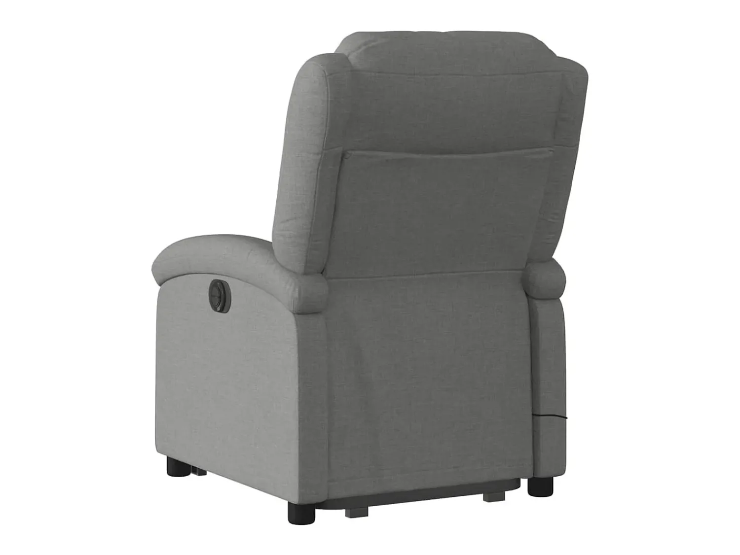 New Poltrona elevatória de massagens tecido cinzento-escuro SHL770832 Cinza antracite