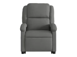 New Poltrona elevatória de massagens tecido cinzento-escuro SHL770832 Cinza antracite