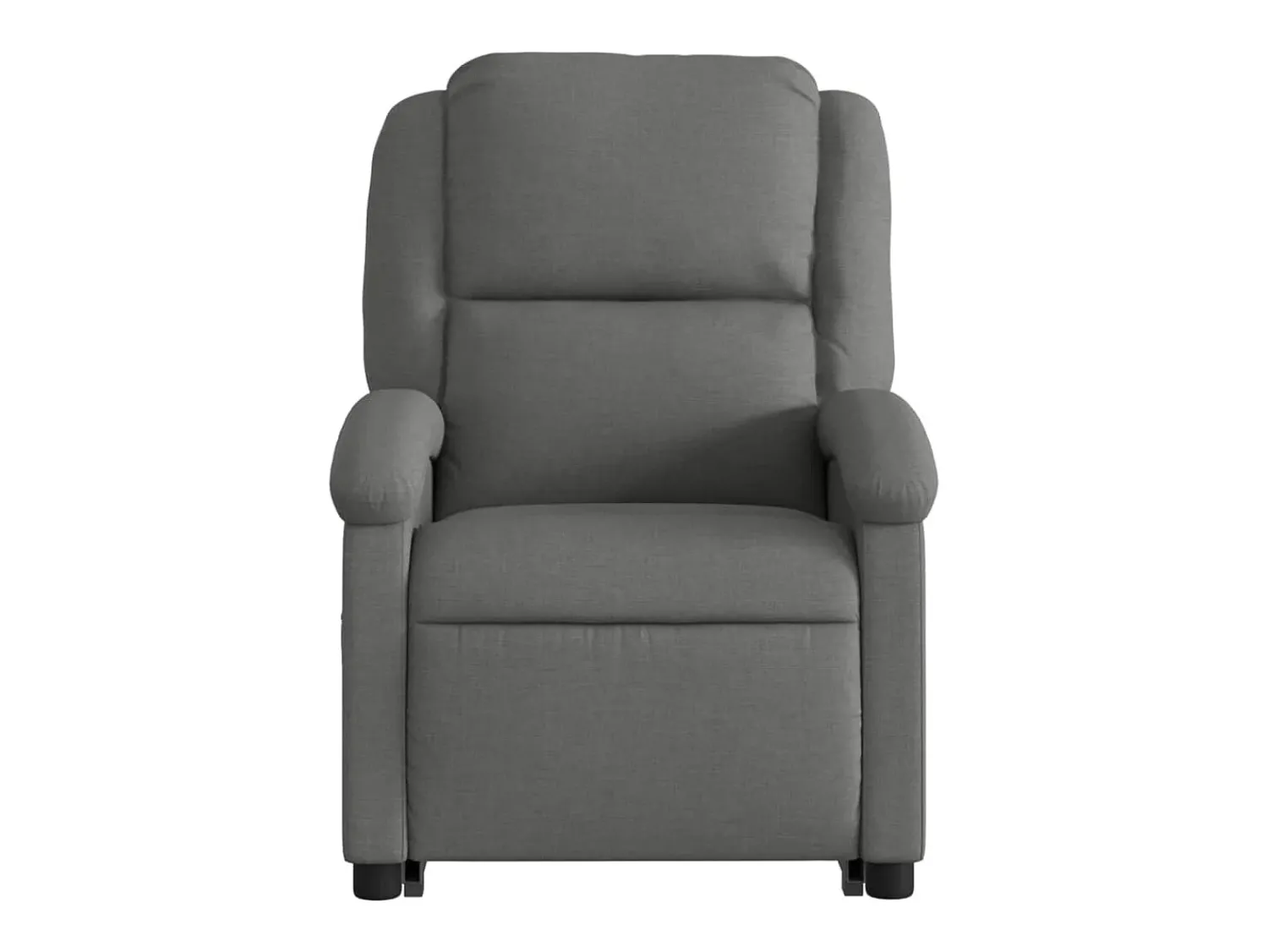 New Poltrona elevatória de massagens tecido cinzento-escuro SHL770832 Cinza antracite