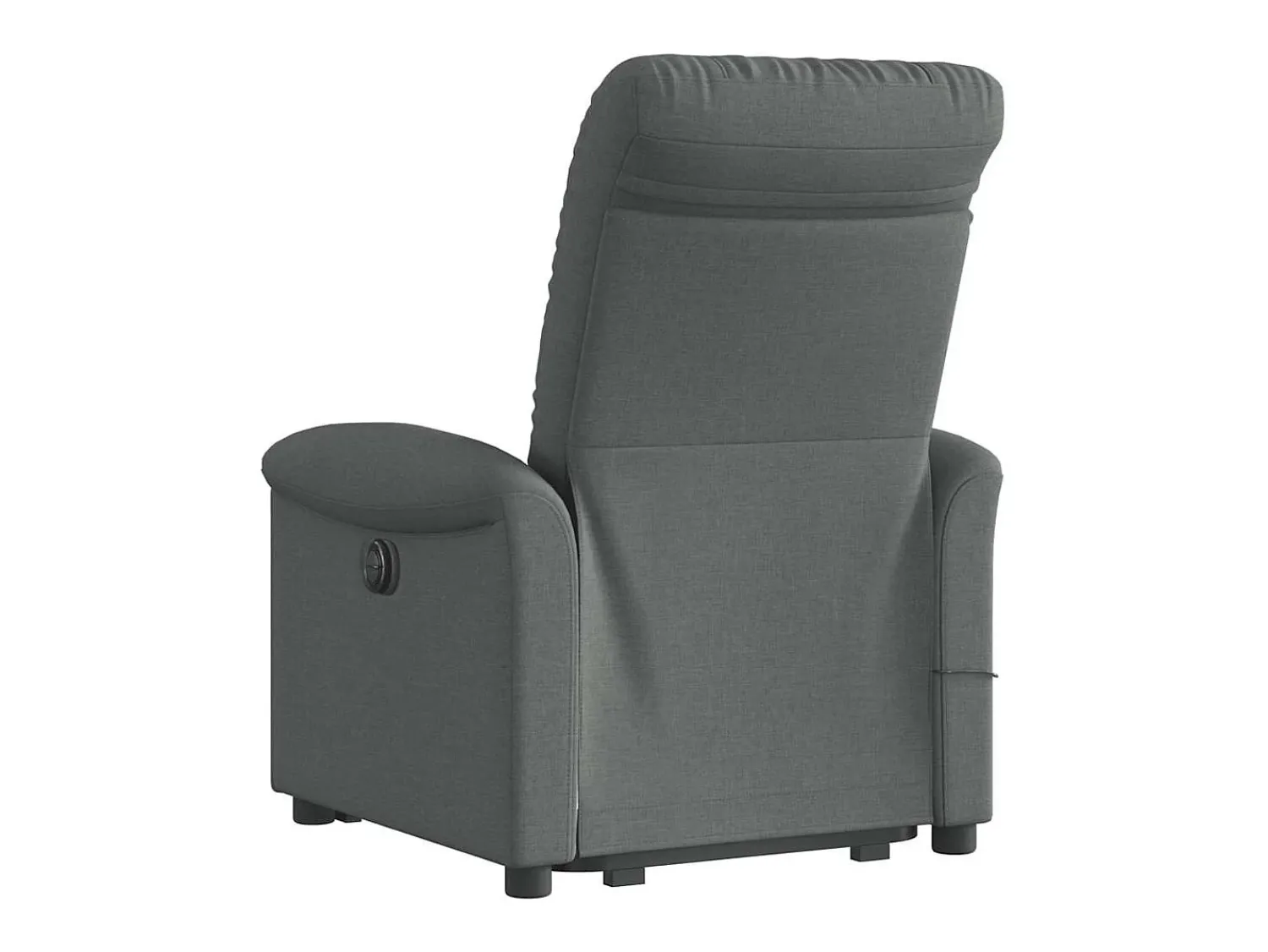 Poltrona elevatória de massagens tecido cinzento-escuro SHL251803^ Poltrona
