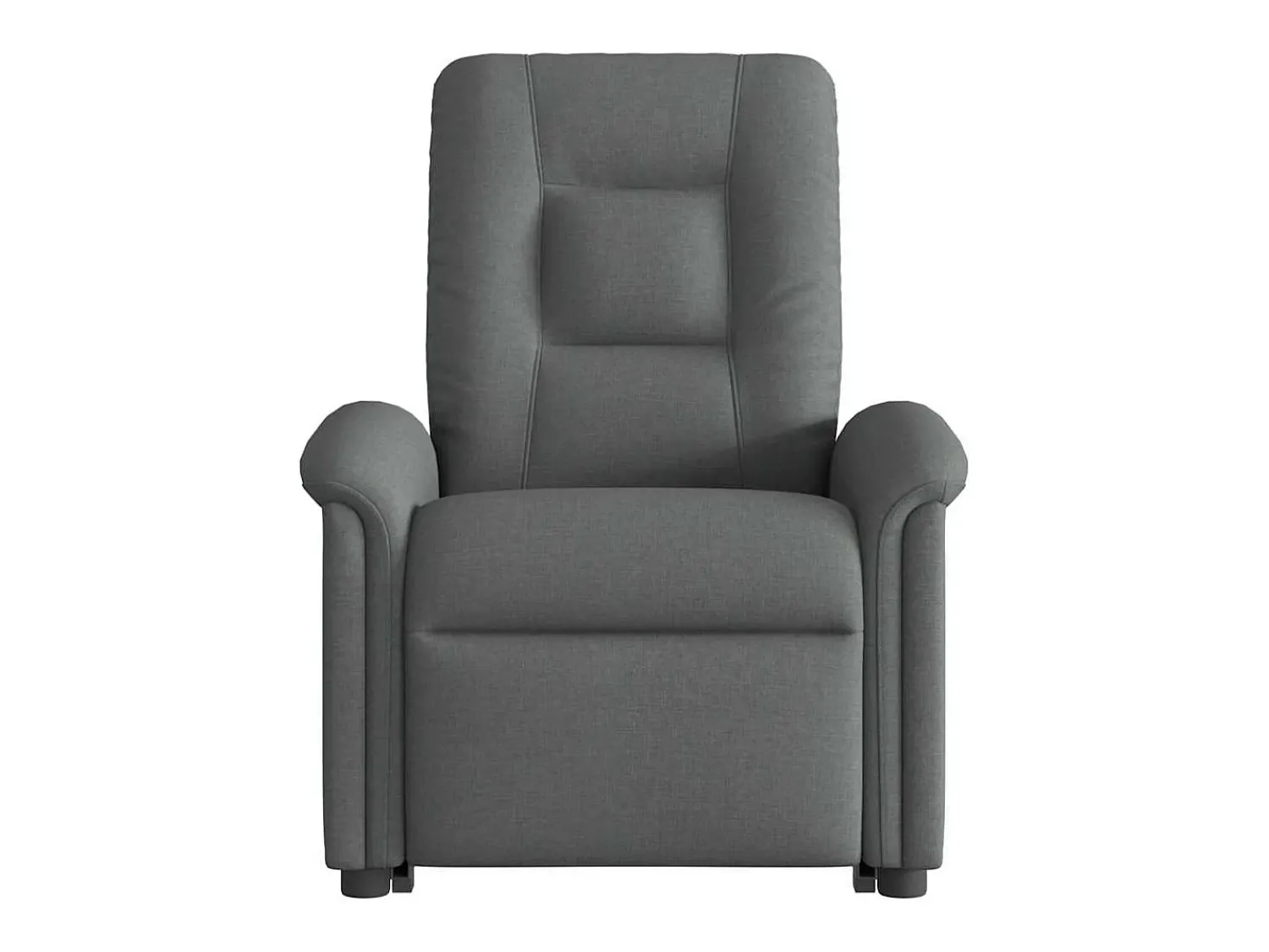 Poltrona elevatória de massagens tecido cinzento-escuro SHL251803^ Poltrona