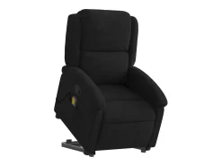 Poltrona elevatória de massagens veludo SHL660861^ Poltrona