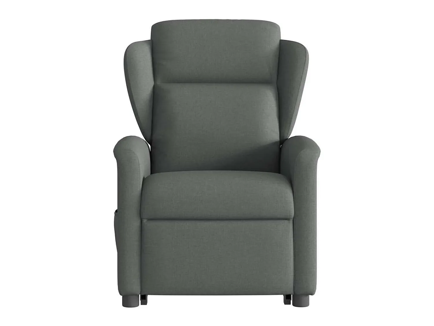 New Poltrona elevatória de massagens tecido cinzento-escuro SHL403692 Cinza antracite