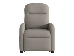 Best Poltrona elevatória de massagens tecido cinzento-acastanhado SHL710512 Taupe