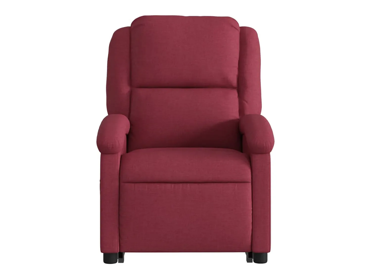 Poltrona| Poltrona elevatória de massagens elétrica tecido tinto SHL76060 Vermelho