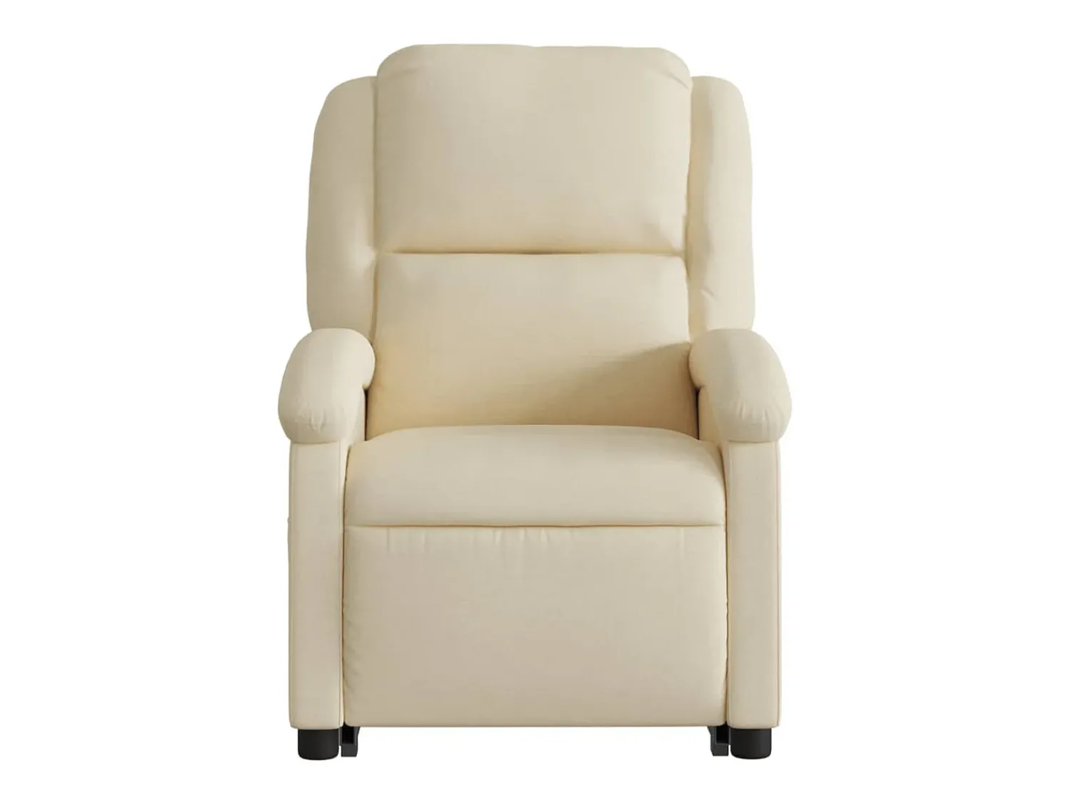 New Poltrona elevatória de massagens tecido cor SHL783044 Creme
