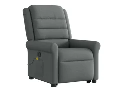 Poltrona* Poltrona elevatória de massagens tecido cinzento-escuro SHL906915 Cinza antracite