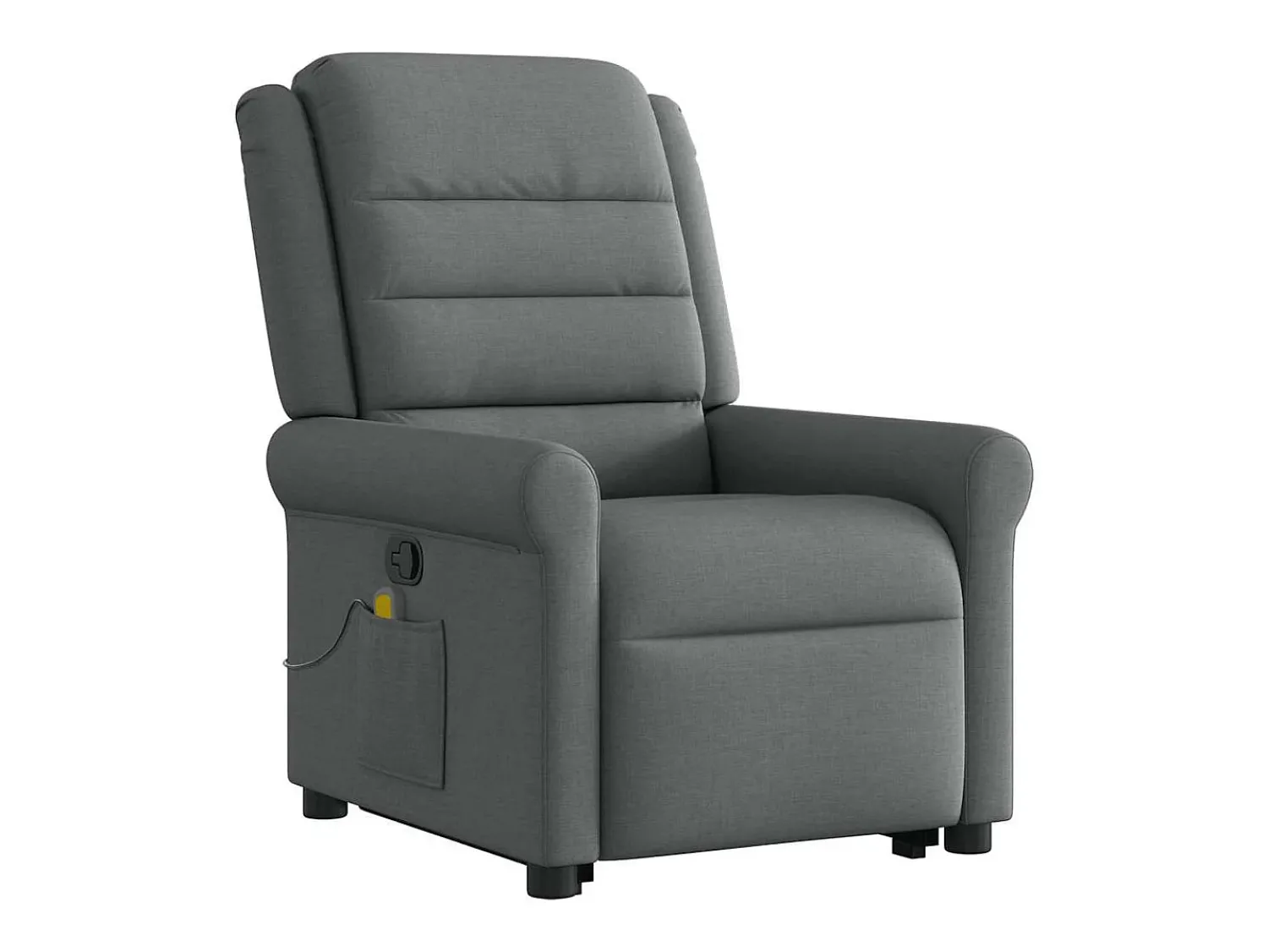 Poltrona* Poltrona elevatória de massagens tecido cinzento-escuro SHL906915 Cinza antracite