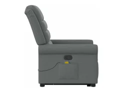 Poltrona* Poltrona elevatória de massagens tecido cinzento-escuro SHL906915 Cinza antracite