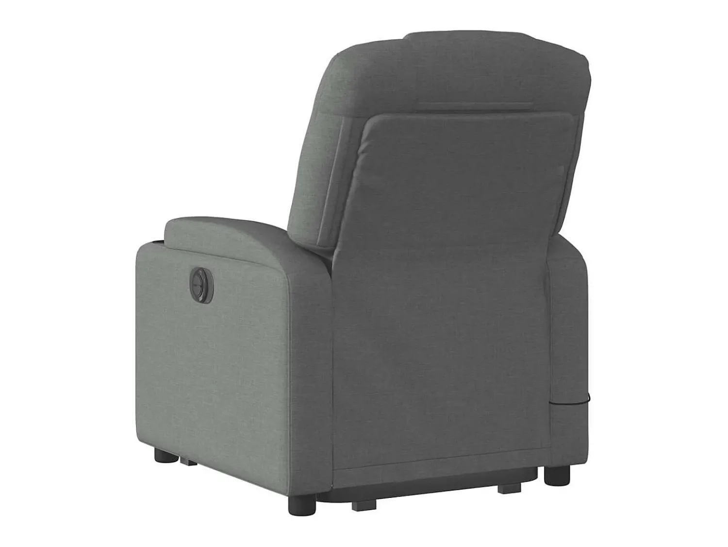 Poltrona| Poltrona elevatória de massagens tecido cinzento-escuro SHL195874 Cinza antracite