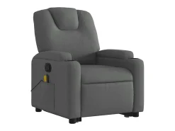 Poltrona| Poltrona elevatória de massagens tecido cinzento-escuro SHL195874 Cinza antracite