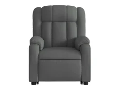 Poltrona| Poltrona elevatória de massagens tecido cinzento-escuro SHL194584 Cinza antracite