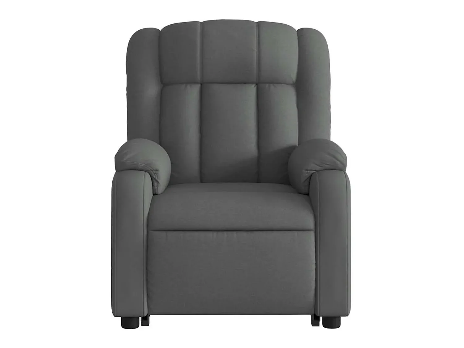 Poltrona| Poltrona elevatória de massagens tecido cinzento-escuro SHL194584 Cinza antracite