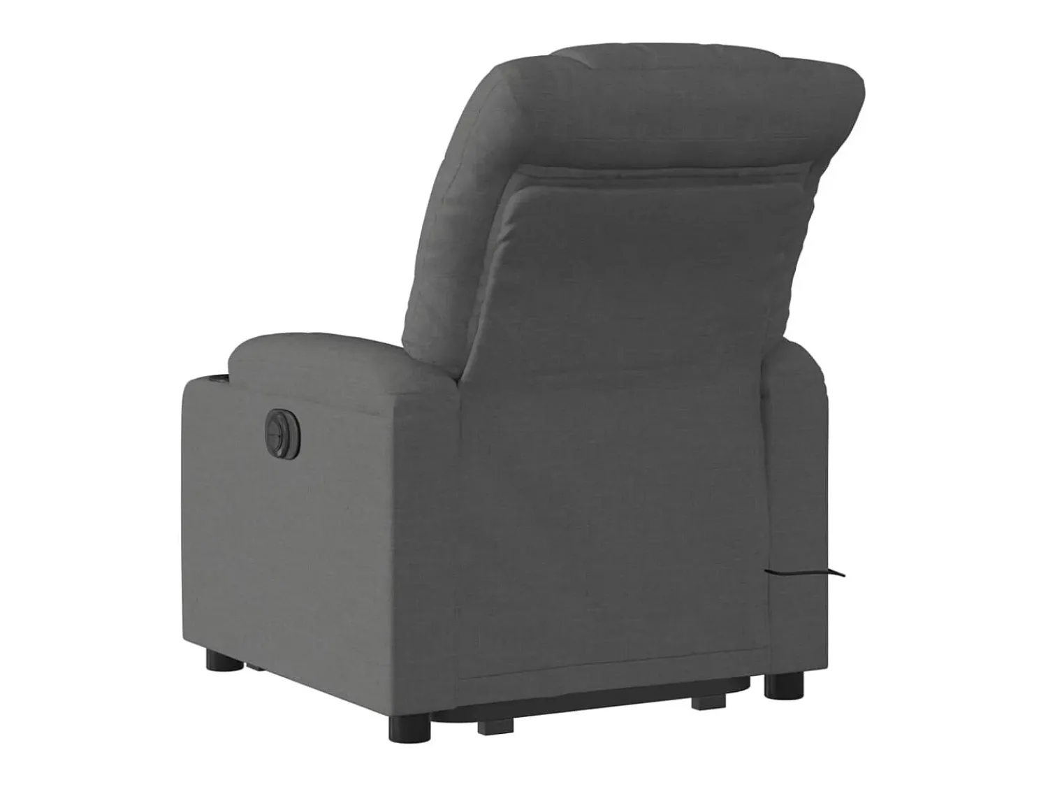 Poltrona elevatória de massagens tecido cinzento-escuro SHL429806^ Poltrona