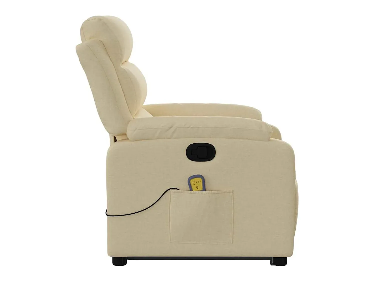 Poltrona| Poltrona elevatória de massagens tecido cor SHL509647 Creme