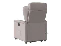 Poltrona* Poltrona elevatória de massagens tecido cinzento-acastanhado SHL806493 Taupe