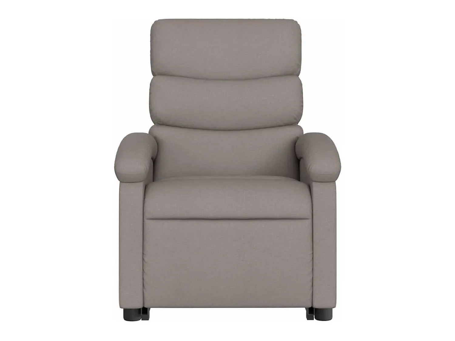 New Poltrona elevatória de massagens tecido cinzento-acastanhado SHL450651 Taupe