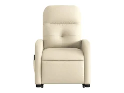 Poltrona* Poltrona elevatória de massagens tecido cor SHL422885 Creme