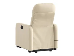 Poltrona* Poltrona elevatória de massagens tecido cor SHL422885 Creme