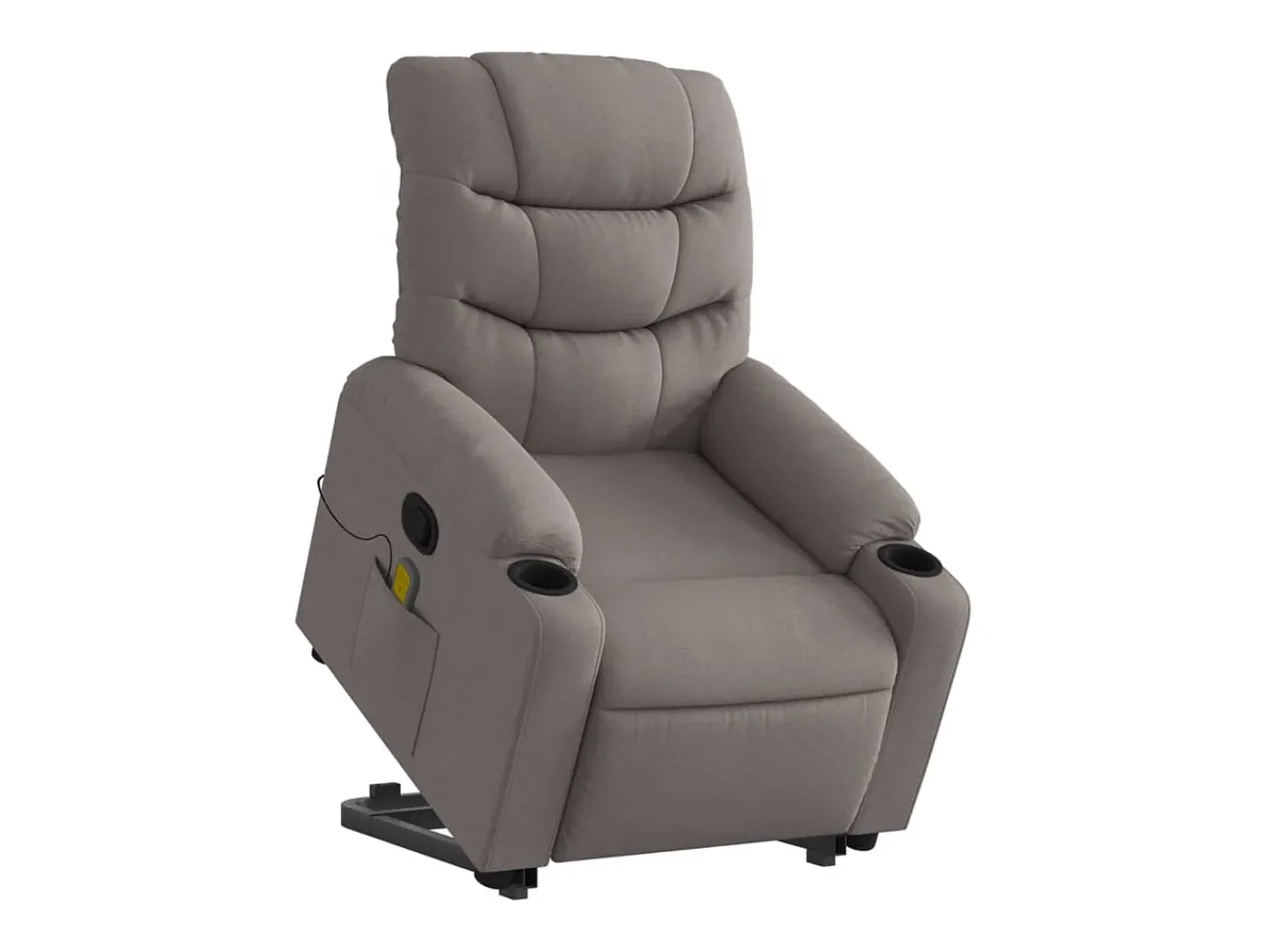 Poltrona* Poltrona elevatória de massagens tecido cinzento-acastanhado SHL374764 Taupe