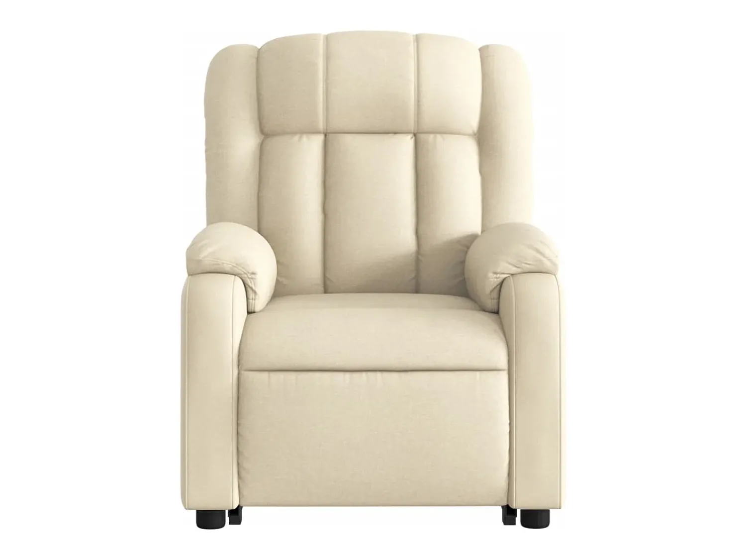 Sale Poltrona elevatória de massagens tecido cor SHL789544 Creme