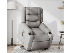 Poltrona* Poltrona elevatória de massagens tecido -nublado SHL287398 Cinzento