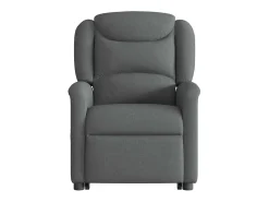 Poltrona* Poltrona elevatória de massagens tecido cinzento-escuro SHL20115 Cinza antracite