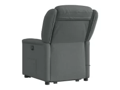 Poltrona* Poltrona elevatória de massagens tecido cinzento-escuro SHL20115 Cinza antracite