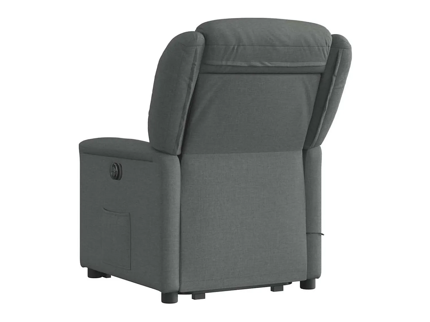 Poltrona* Poltrona elevatória de massagens tecido cinzento-escuro SHL20115 Cinza antracite
