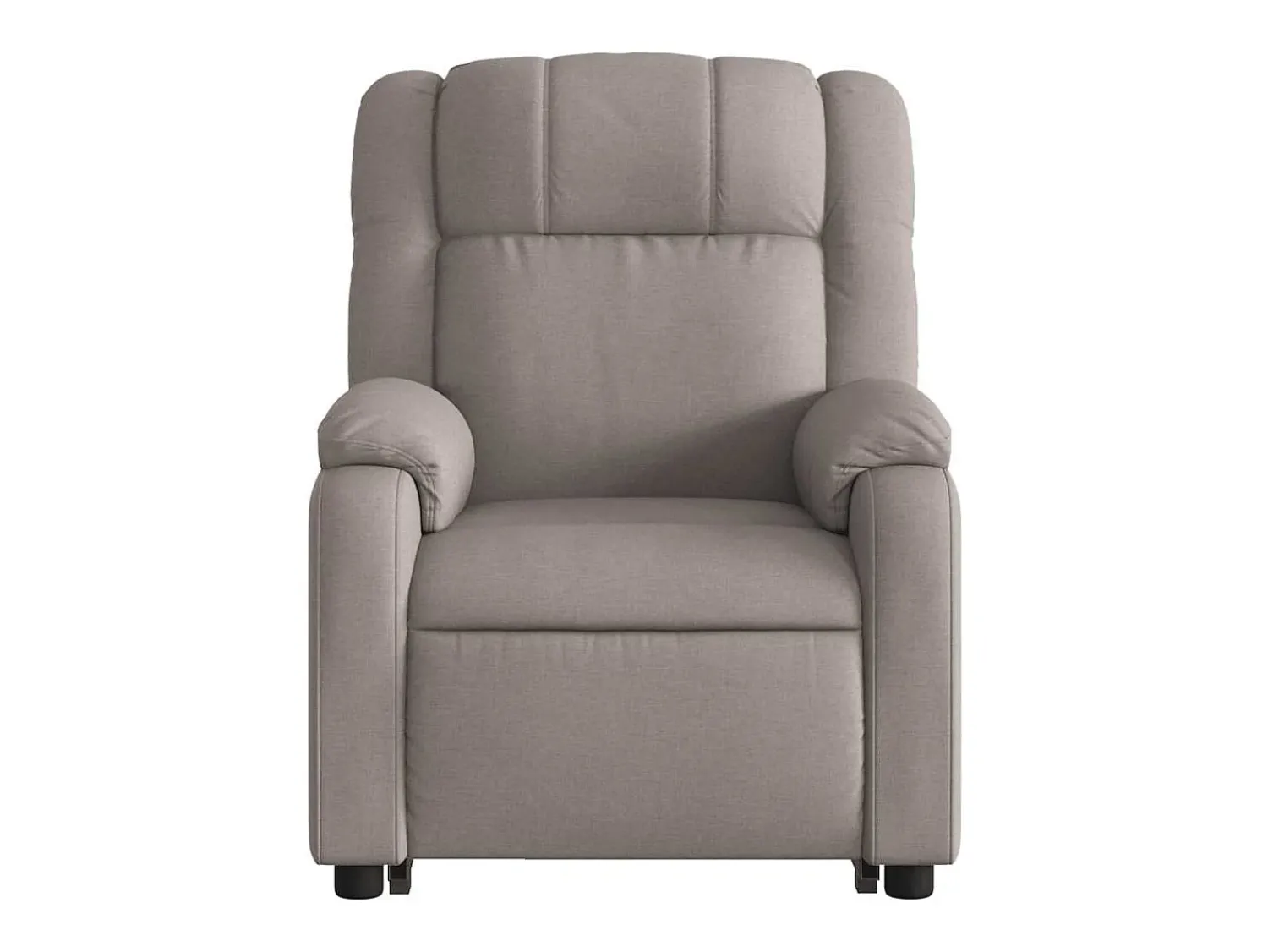 Poltrona elevatória de massagens tecido cinzento-acastanhado SHL722616^ Poltrona
