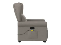 Poltrona* Poltrona elevatória de massagens tecido cinzento-acastanhado SHL467242 Taupe
