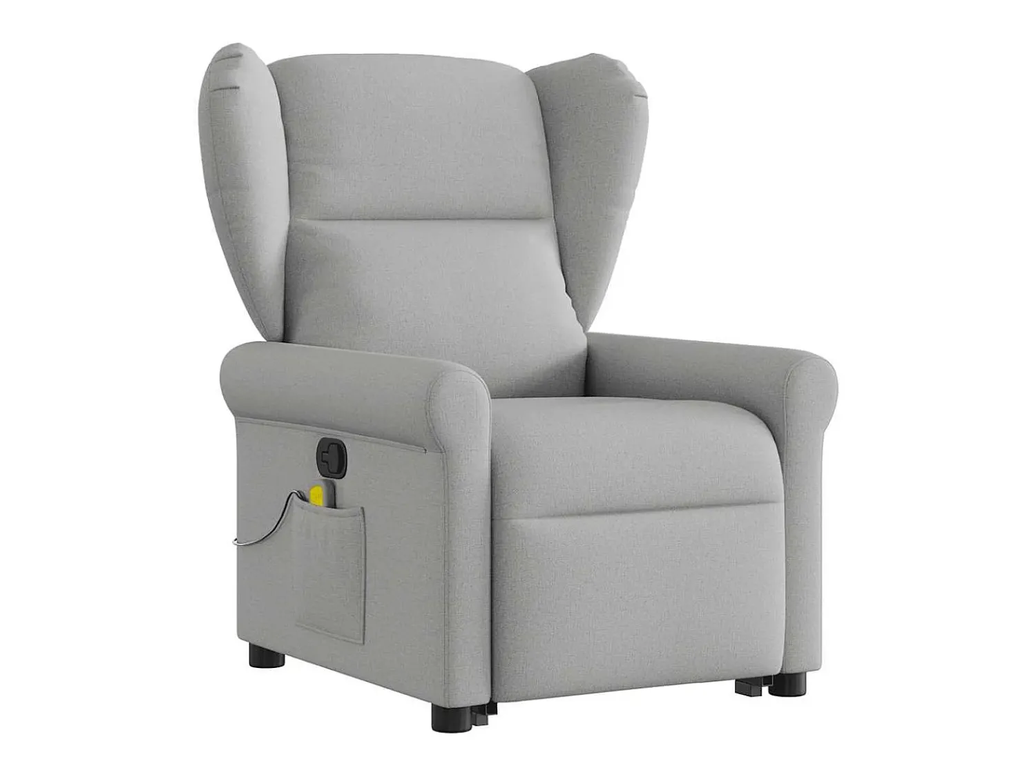 Poltrona* Poltrona elevatória de massagens tecido -nublado SHL526595 Cinzento